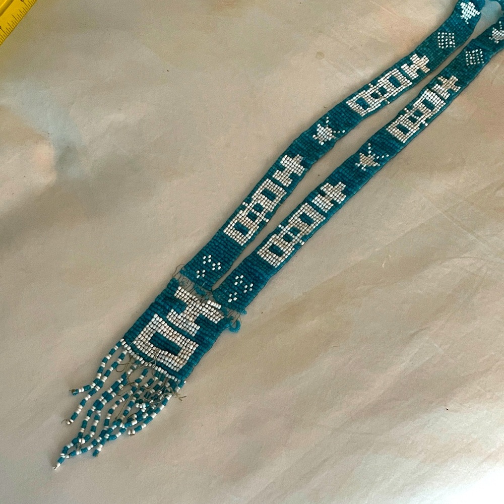 Native American Handmade Beaded Necklace